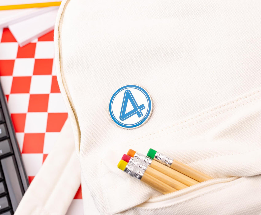 Marvel Studios The Fantastic Four: First Steps Logo Enamel Pin