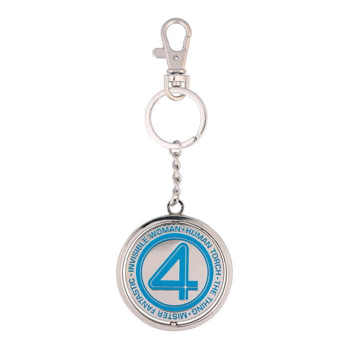 Marvel Studios The Fantastic Four: First Steps Spinning Enamel Keychain