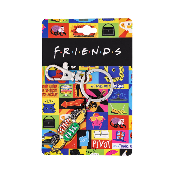 Friends Central Perk Logo Enamel Keychain