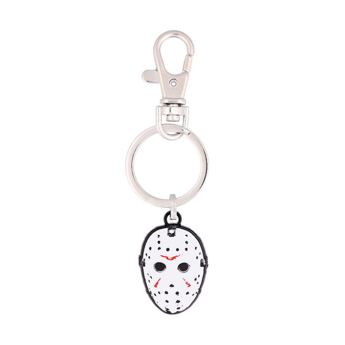Friday The 13th Jason Voorhees Hockey Mask Enamel Keychain
