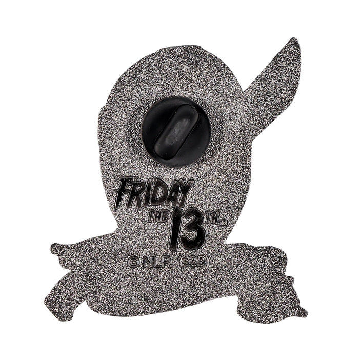 Friday The 13th - Jason Voorhees Mask with Machete Enamel Pin