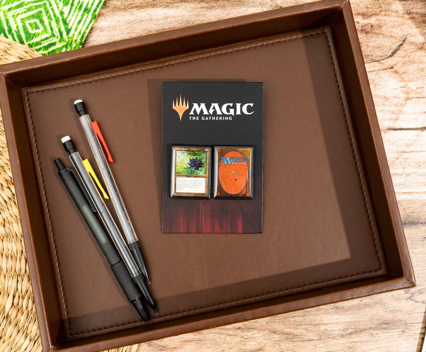 Magic: The Gathering - Black Lotus Card 2-Piece Enamel Pin Set