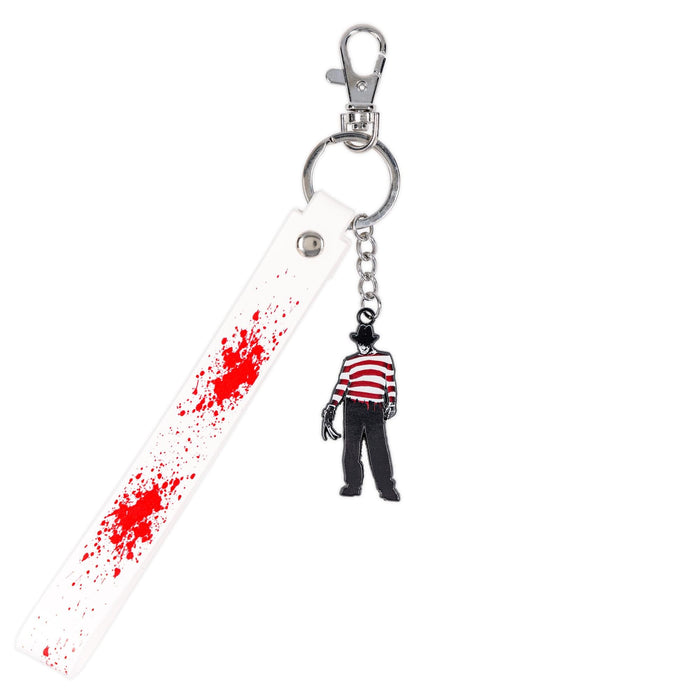 A Nightmare on Elm Street - Freddy Krueger Enamel Keychain with Lanyard Strap