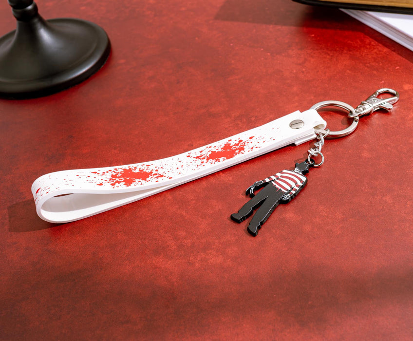 A Nightmare on Elm Street - Freddy Krueger Enamel Keychain with Lanyard Strap