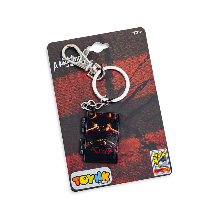 A Nightmare On Elm Street Movie Poster VHS Tape Keychain