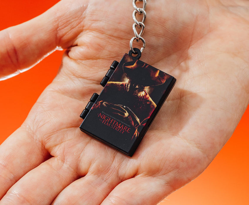 A Nightmare On Elm Street Movie Poster VHS Tape Keychain