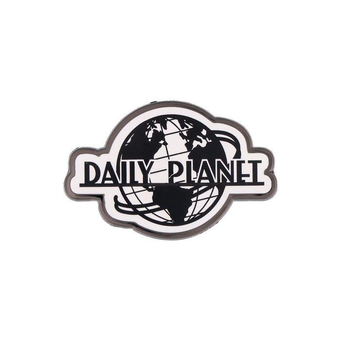 DC Studios Superman Daily Planet Black-and-White Logo Enamel Pin