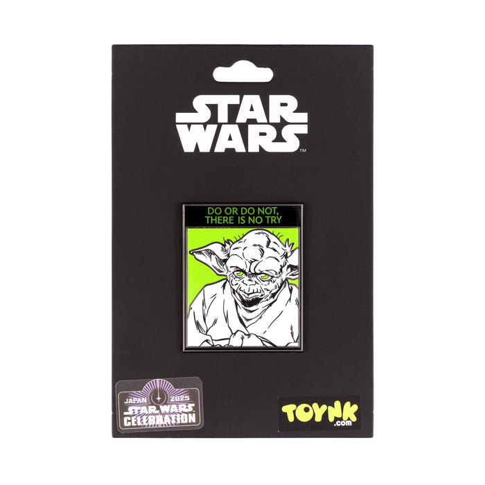 Star Wars Yoda English Enamel Pin