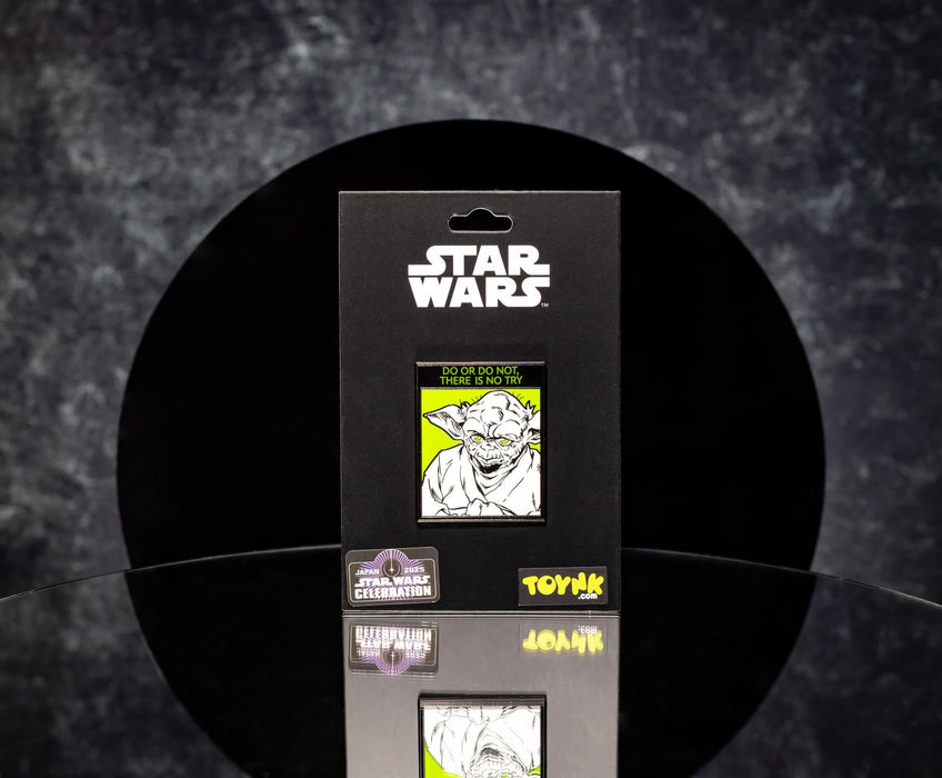 Star Wars Yoda English Enamel Pin