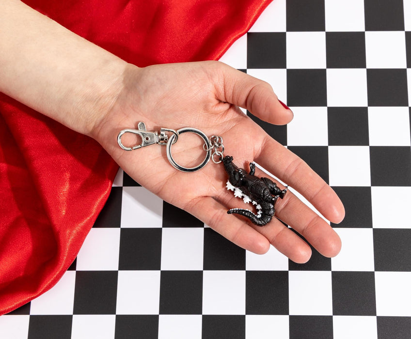Godzilla - 3D Enamel Charm Keychain