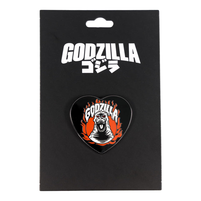 Godzilla - Heart-Shaped Enamel Pin product image 2 of 9