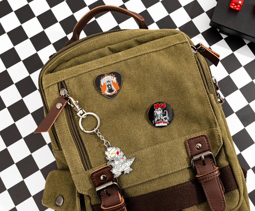 Godzilla - Mechagodzilla Enamel Charm Keychain