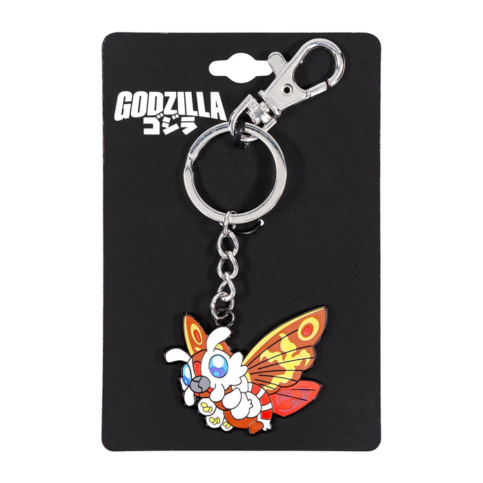 Godzilla - Mothra Enamel Charm Keychain