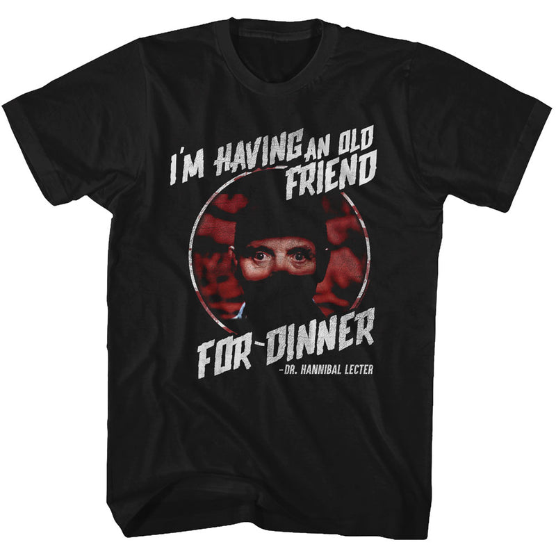 T-Shirt featuring design named The Silence of the Lambs - Friend for Dinner