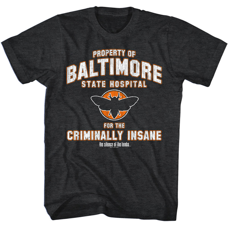 T-Shirt featuring design named The Silence of the Lambs - Baltimore State Hospital