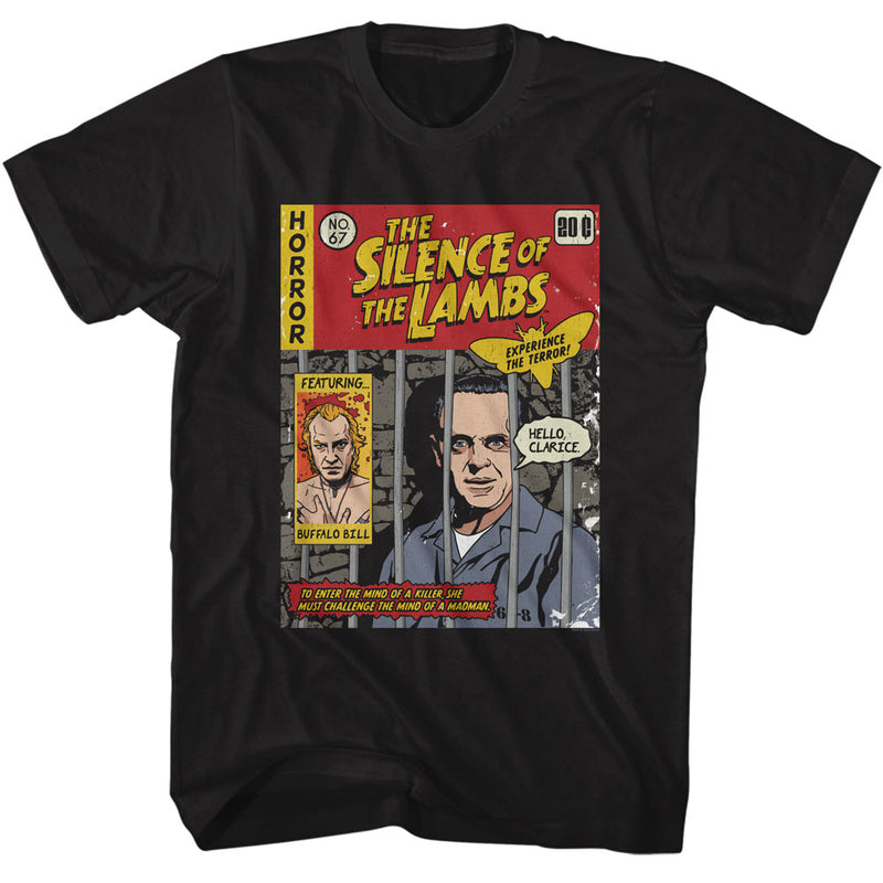 T-Shirt featuring design named The Silence of the Lambs - Comic Cover