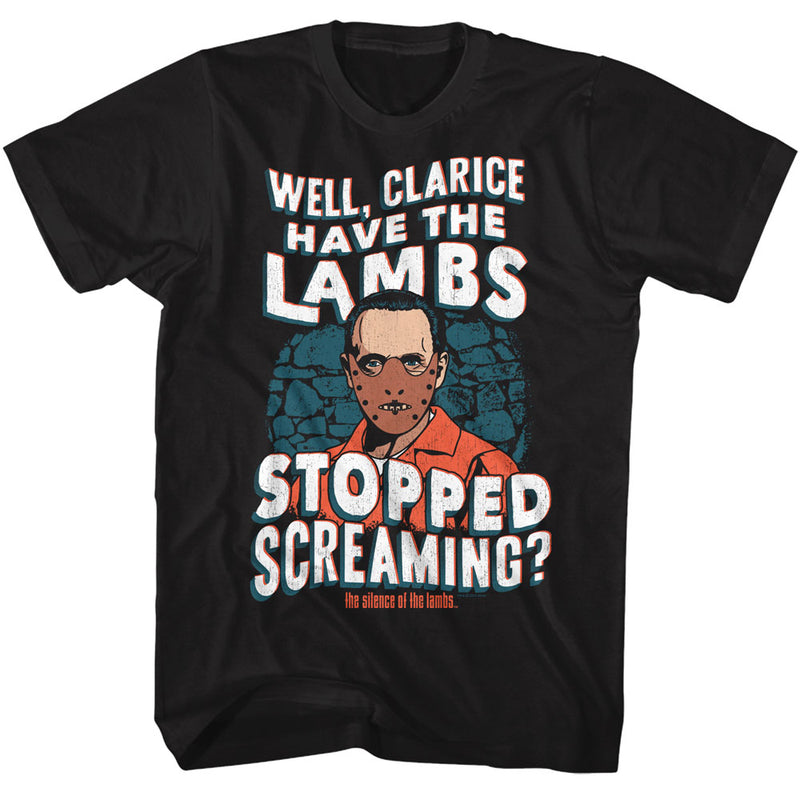 T-Shirt featuring design named The Silence of the Lambs - Wavy Lambs Text