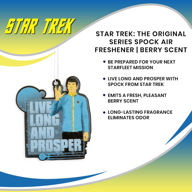 Star Trek: The Original Series Spock Air Freshener | Berry Scent product image 7 of 7