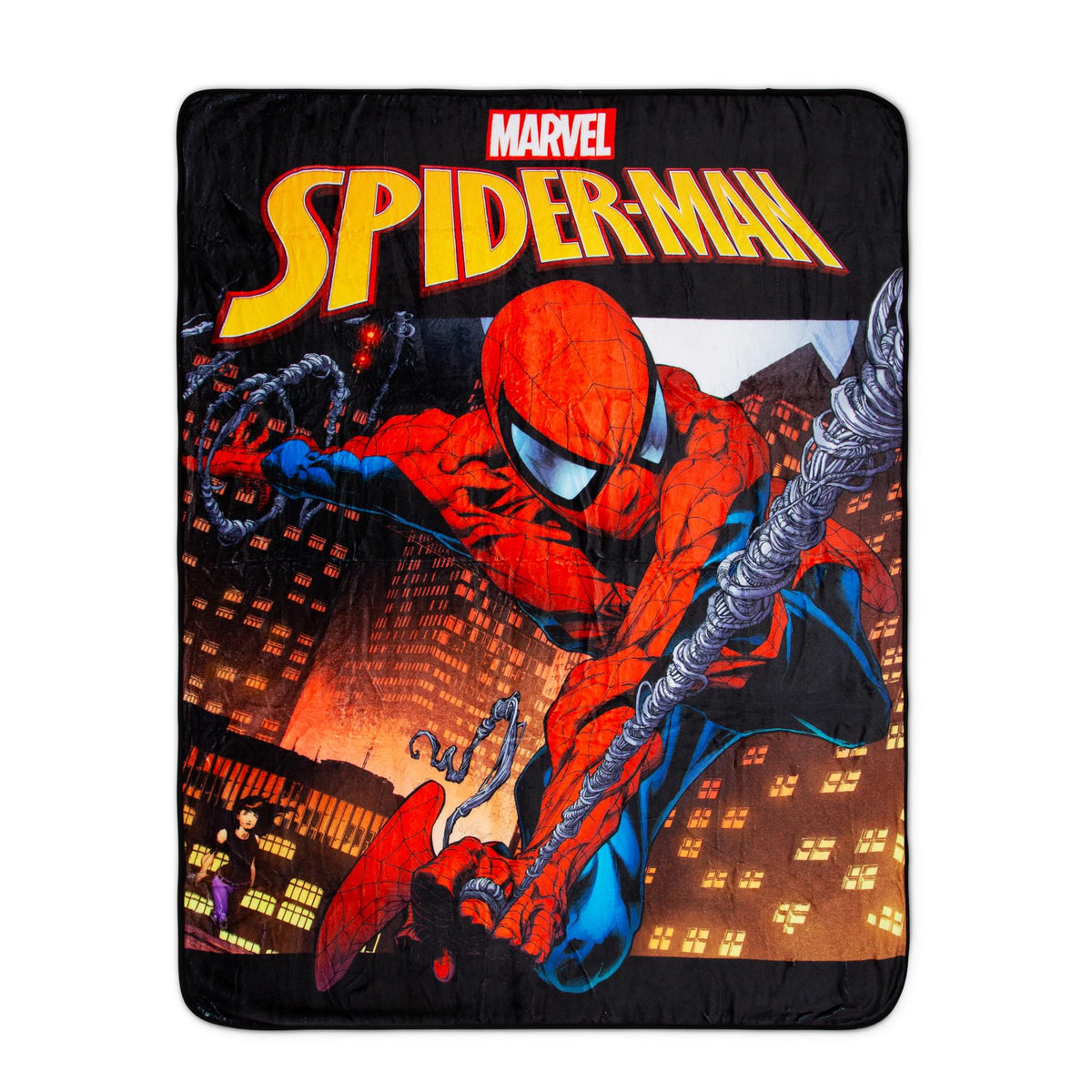 Marvel Comics Spider-Man: One More Day Fleece Throw Blanket | 45 x