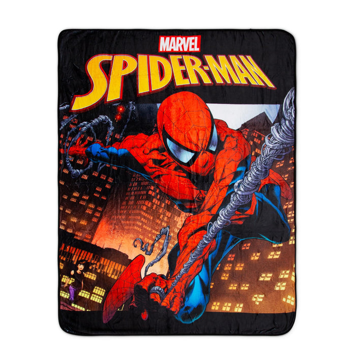 Marvel Comics Spider-Man: One More Day Fleece Throw Blanket | 45 x 60 Inches