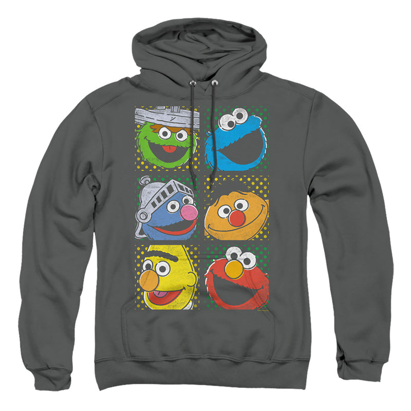 Hoodie featuring design named Sesame Street - Group Squares