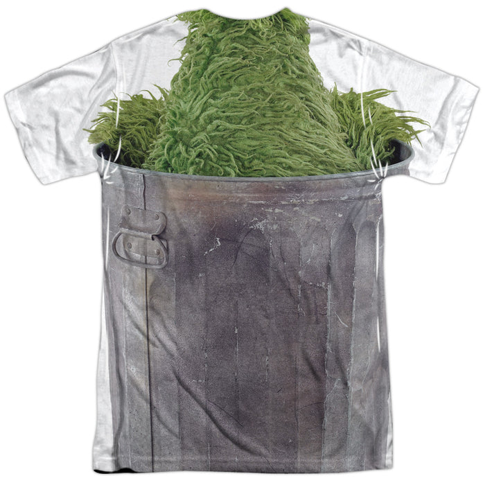 Sesame Street - Oscar the Grouch Costume (Front & Back)