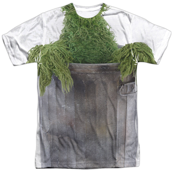 Sesame Street - Oscar the Grouch Costume (Front & Back)