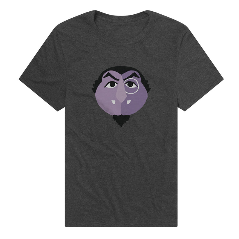 T-Shirt featuring design named Sesame Street - The Count Glower