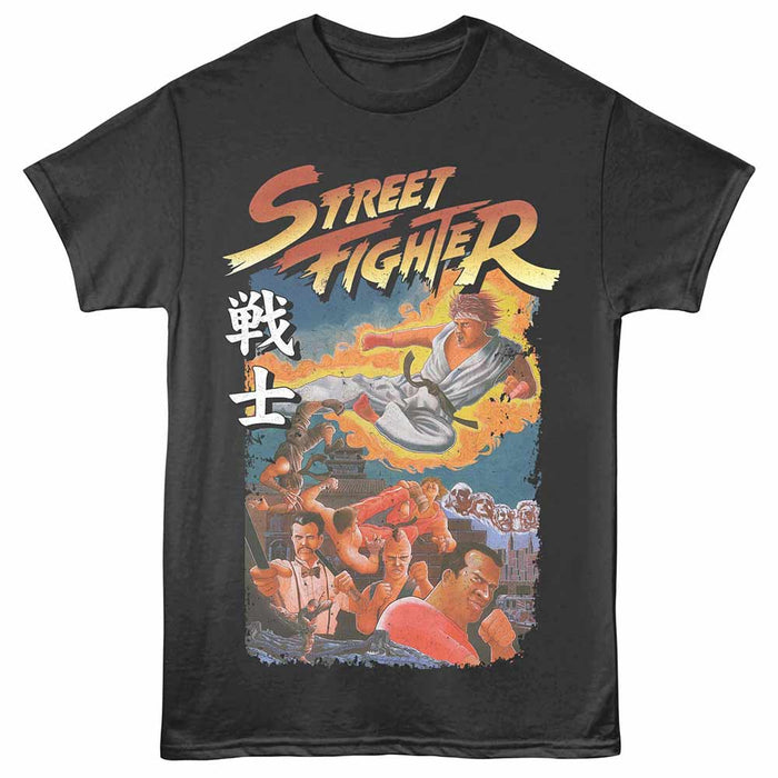 Street Fighter - Vintage Collage