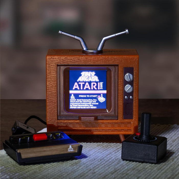 Tiny Arcade Atari 2600 3.5 Inch Playable Mini Retro Game
