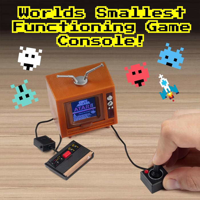Tiny Arcade Atari 2600 3.5 Inch Playable Mini Retro Game
