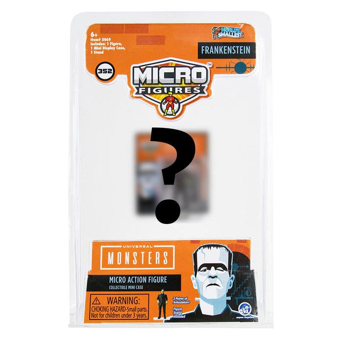 Worlds Smallest Universal Monsters Micro Figure | One Random