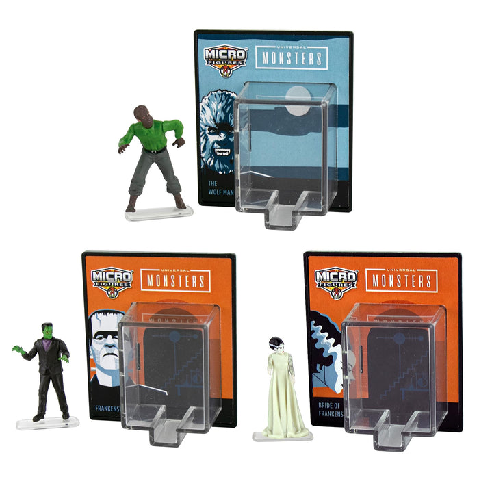 Worlds Smallest Universal Monsters Micro Figure | One Random