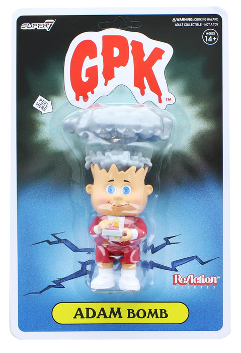 Garbage Pail Kids - ReAction Figure | Adam Bomb | Exclusive Red Version
