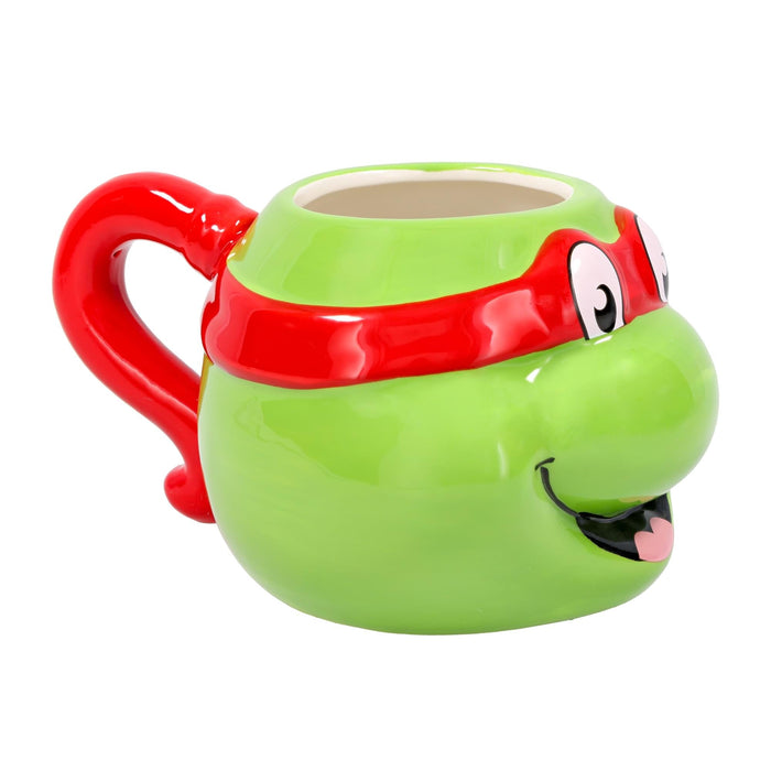 Teenage Mutant Ninja Turtles 4-Piece Sculpted Ceramic Mug Set | 23 Ounces