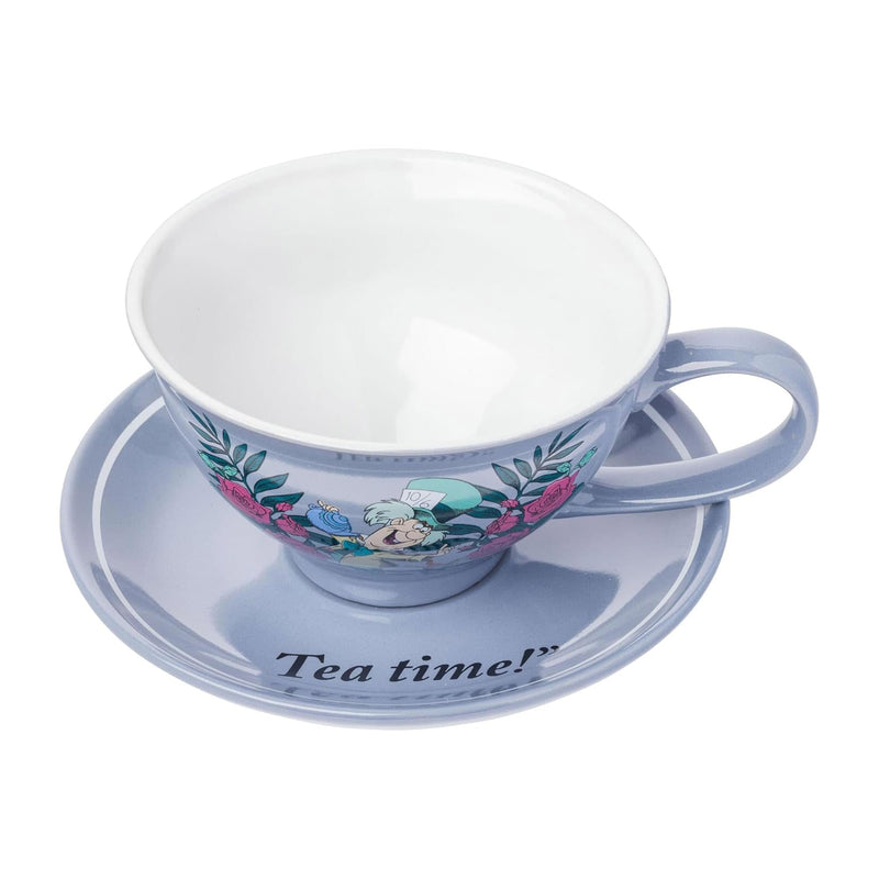 Disney Alice In Wonderland Mad Hatter Teacup and Saucer Set | Holds 12 Ounces product image 6 of 9