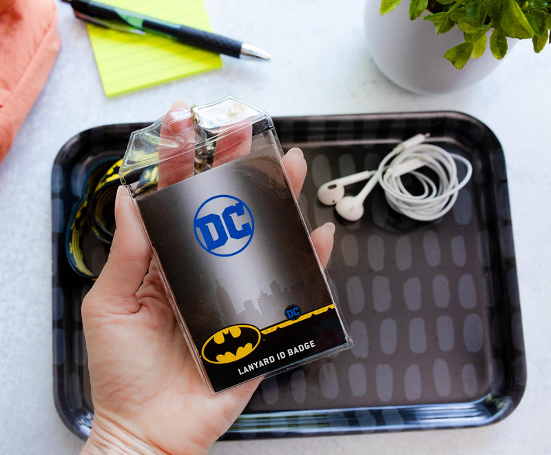 DC Comics Batman 22-Inch Lanyard With ID Badge Holder And Logo Charm product image 3 of 7