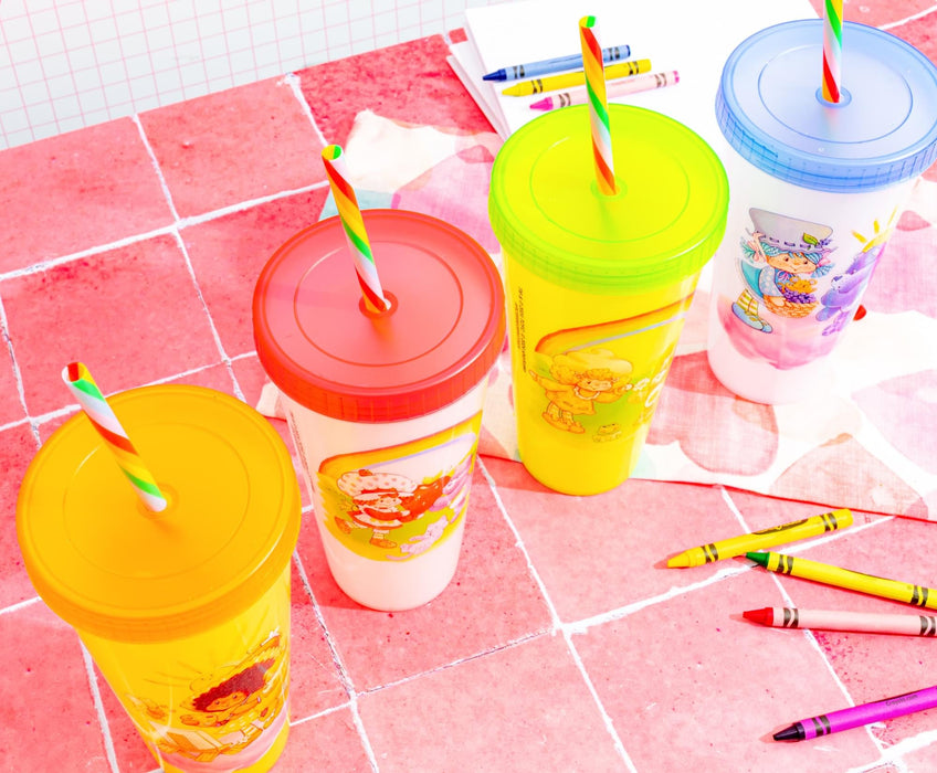 Care Bears x Strawberry Shortcake - 4-Piece Color-Changing Tumbler Set | 24 Ounces