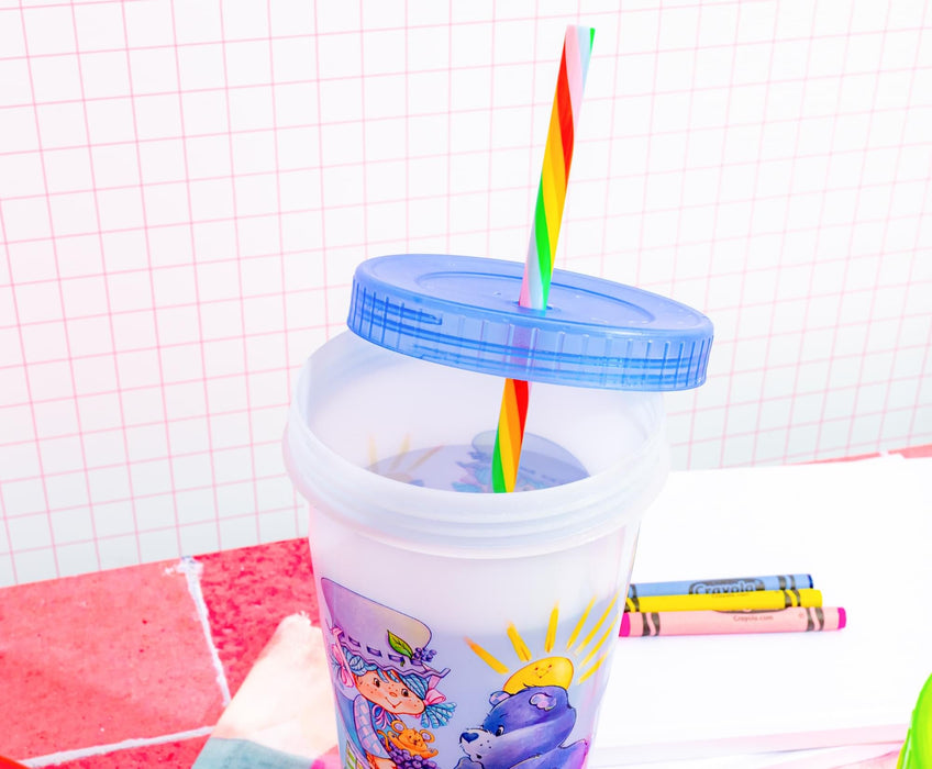 Care Bears x Strawberry Shortcake - 4-Piece Color-Changing Tumbler Set | 24 Ounces