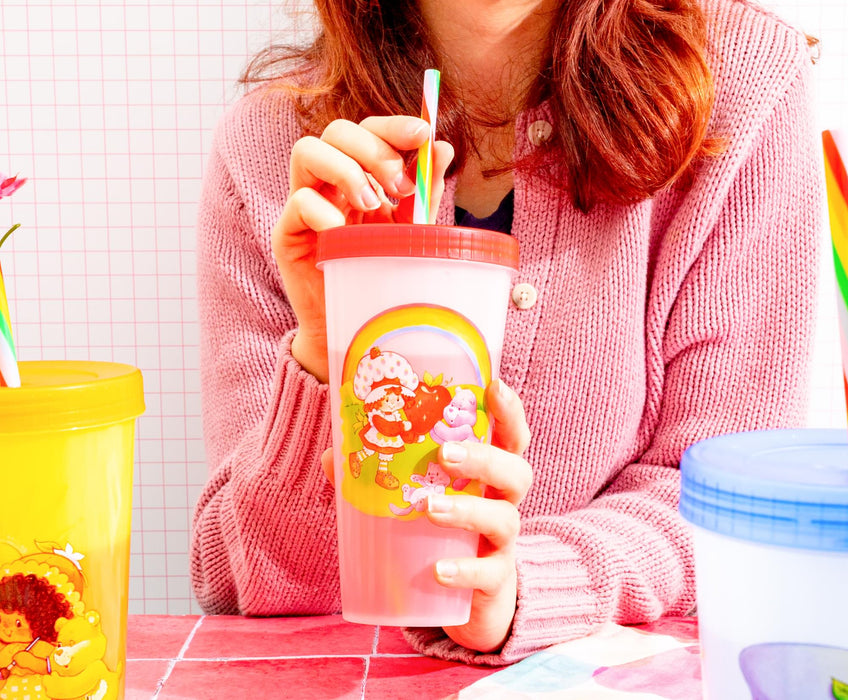 Care Bears x Strawberry Shortcake - 4-Piece Color-Changing Tumbler Set | 24 Ounces