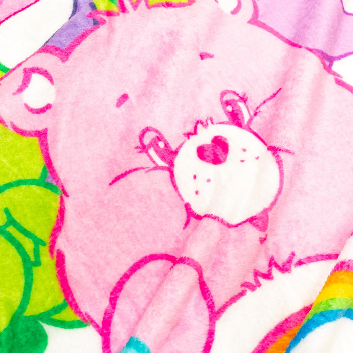 Care Bears - Character Collage Fleece Throw Blanket | 45 x 60 Inches
