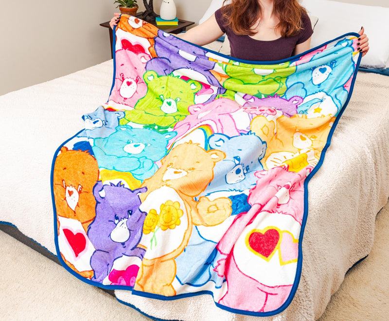Care Bears - Character Collage Fleece Throw Blanket | 45 x 60 Inches product image 7 of 11