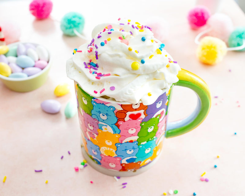 Care Bears - Allover Print Ceramic Mug With Rainbow Handle | Holds 20 Ounces product image 7 of 9