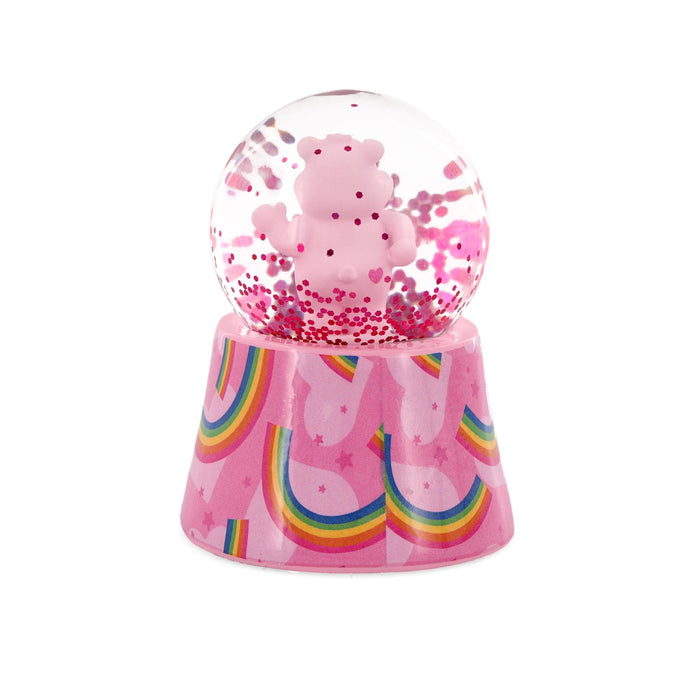 Care Bears - Cheer Bear Mini Light-Up Snow Globe | 3 Inches Tall