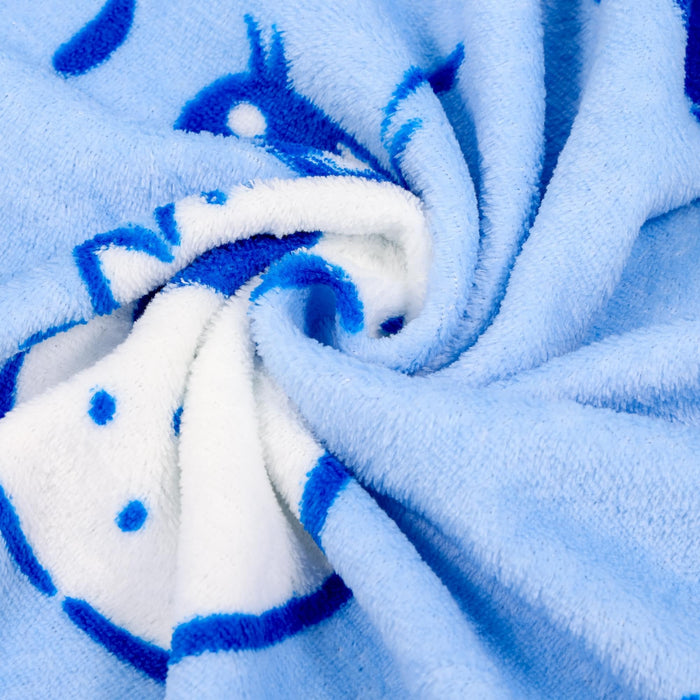 Care Bears - Grumpy Bear Fleece Throw Blanket | 45 x 60 Inches
