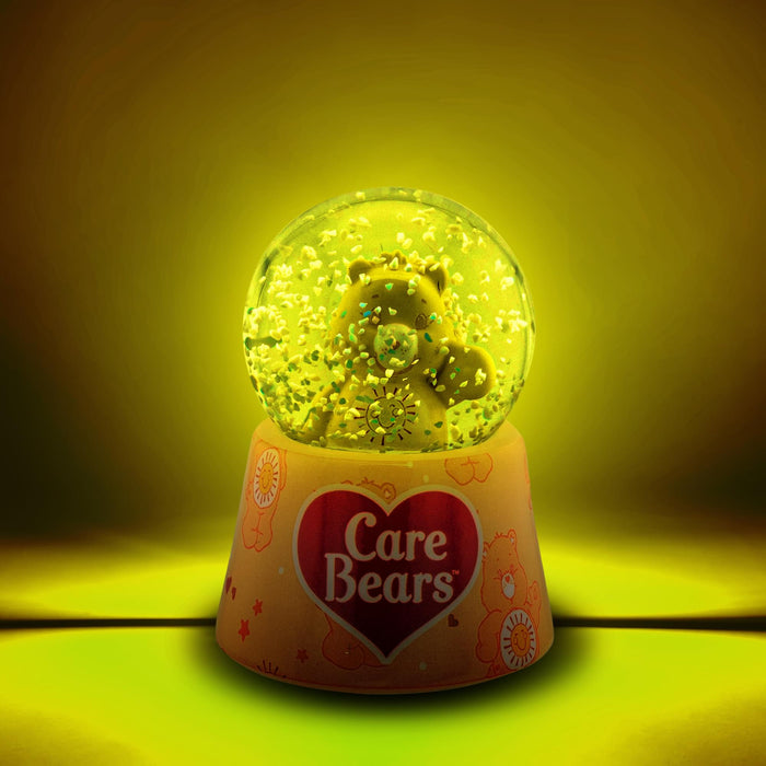 Care Bears - Funshine Bear Mini Light-Up Snow Globe | 3 Inches Tall