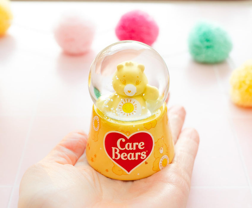 Care Bears - Funshine Bear Mini Light-Up Snow Globe | 3 Inches Tall