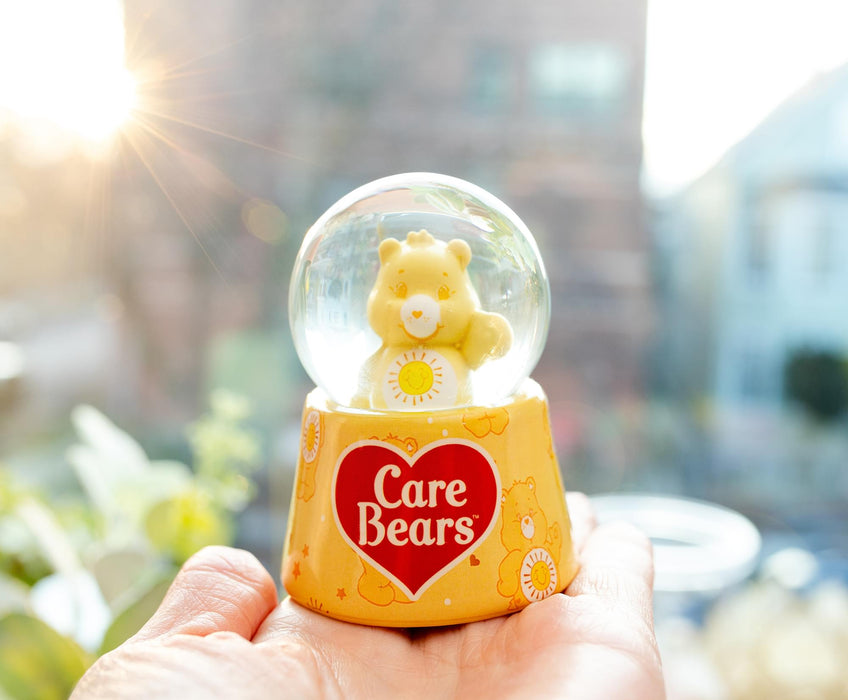 Care Bears - Funshine Bear Mini Light-Up Snow Globe | 3 Inches Tall