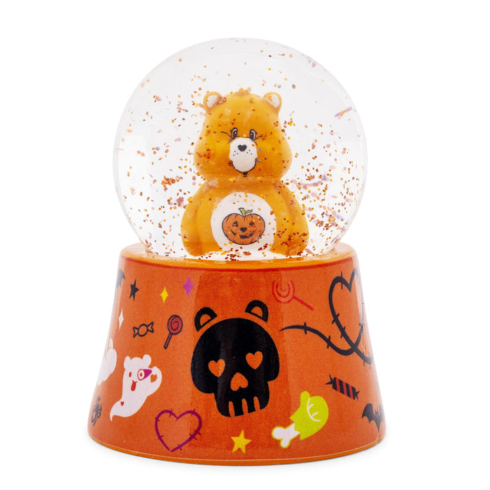 Care Bears - Trick-Or-Sweet Bear Mini Light-Up Snow Globe | 3 Inches Tall