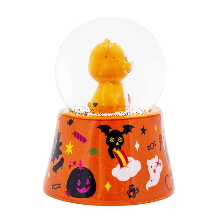 Care Bears - Trick-Or-Sweet Bear Mini Light-Up Snow Globe | 3 Inches Tall